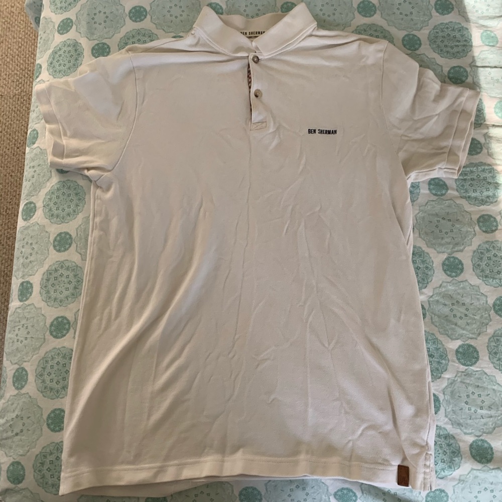 Ben Sherman White Polo